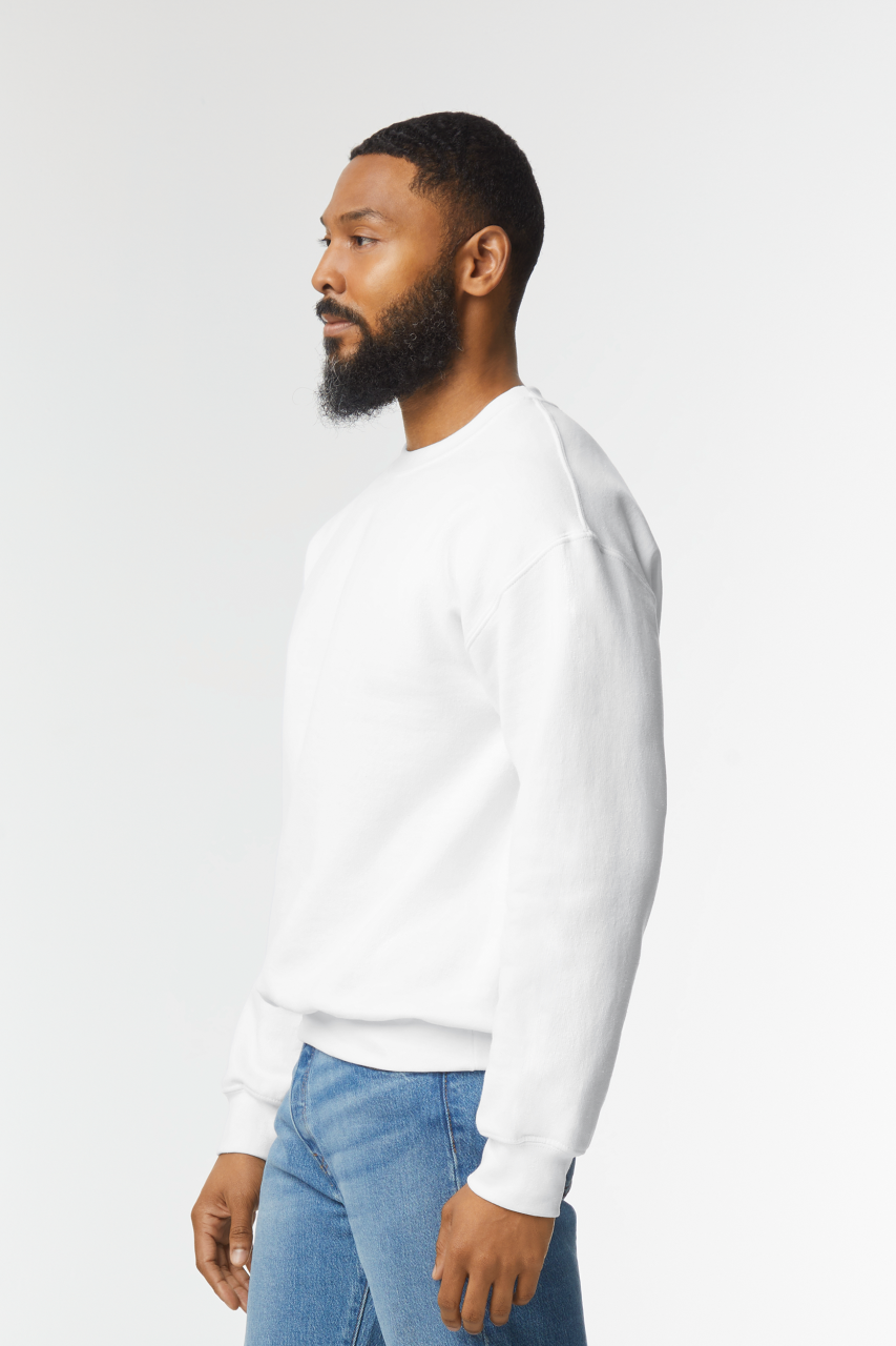 DRYBLEND ® ADULT CREWNECK SWEATSHIRT - Ash - Additional