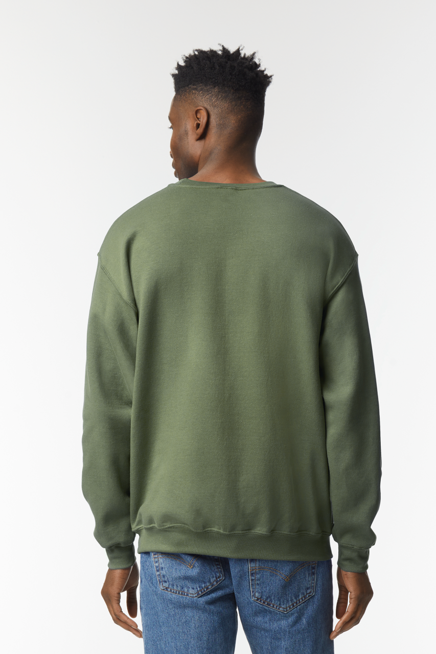 HEAVY BLEND™ ADULT CREWNECK SWEATSHIRT - Antique Cherry Red - Additional
