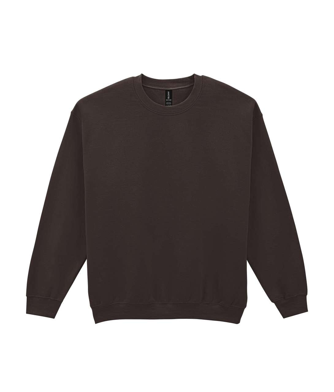 HEAVY BLEND™ ADULT CREWNECK SWEATSHIRT - Dark Chocolate - Main