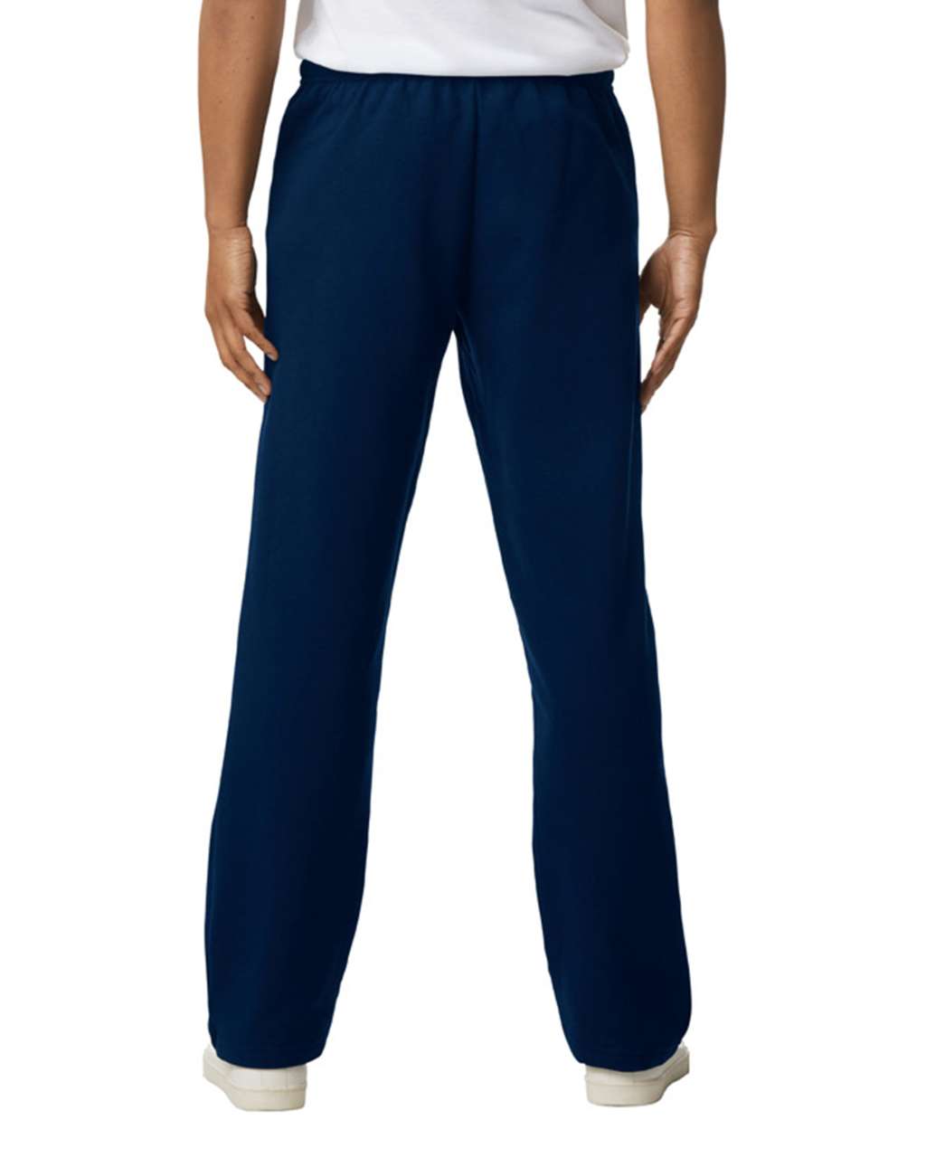 HEAVY BLEND™ ADULT OPEN BOTTOM SWEATPANTS - Navy - Additional