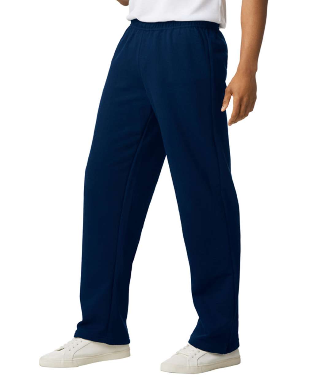 HEAVY BLEND™ ADULT OPEN BOTTOM SWEATPANTS - Navy - Additional
