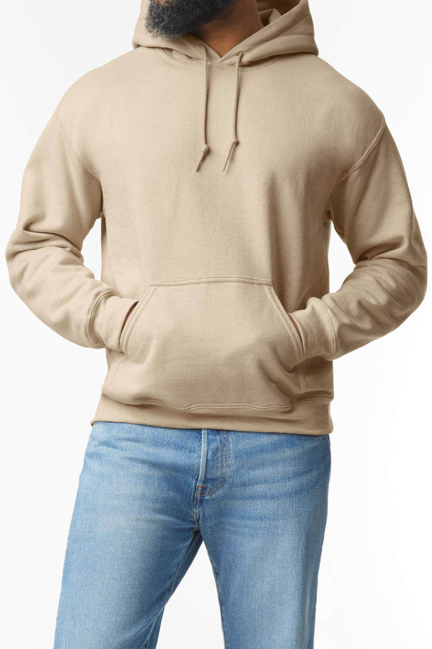 HEAVY BLEND™ ADULT HOODED SWEATSHIRT - Antique Cherry Red - Additional