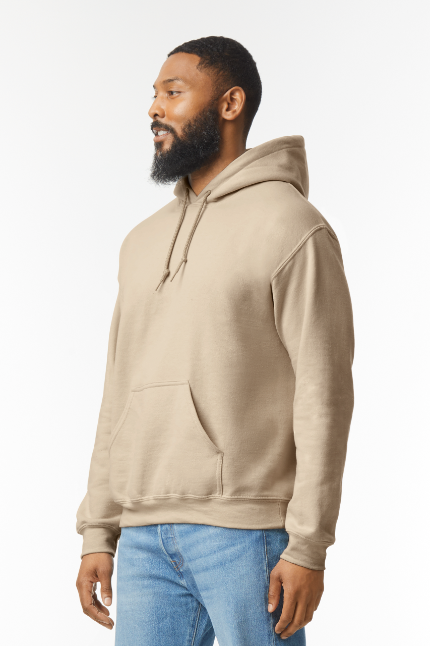 HEAVY BLEND™ ADULT HOODED SWEATSHIRT - Antique Cherry Red - Additional