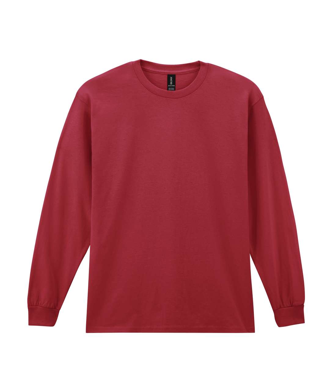 ULTRA COTTON™ ADULT LONG SLEEVE T-SHIRT - Cardinal Red - Main