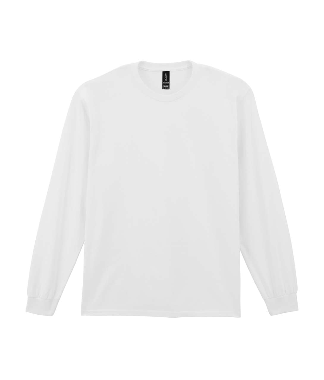 ULTRA COTTON™ ADULT LONG SLEEVE T-SHIRT - White - Main