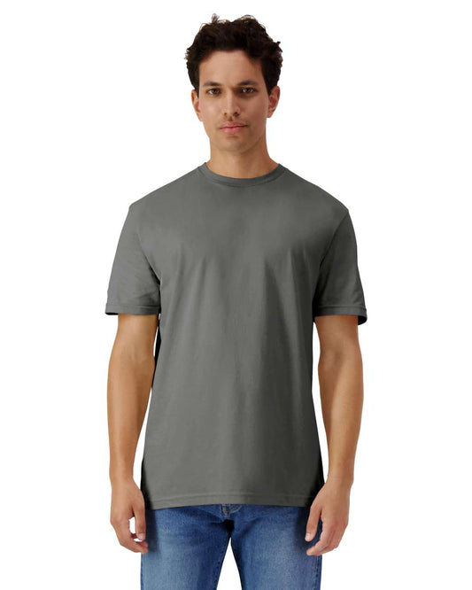 LIGHT COTTON ADULT T-SHIRT - Charcoal - colorimageurl