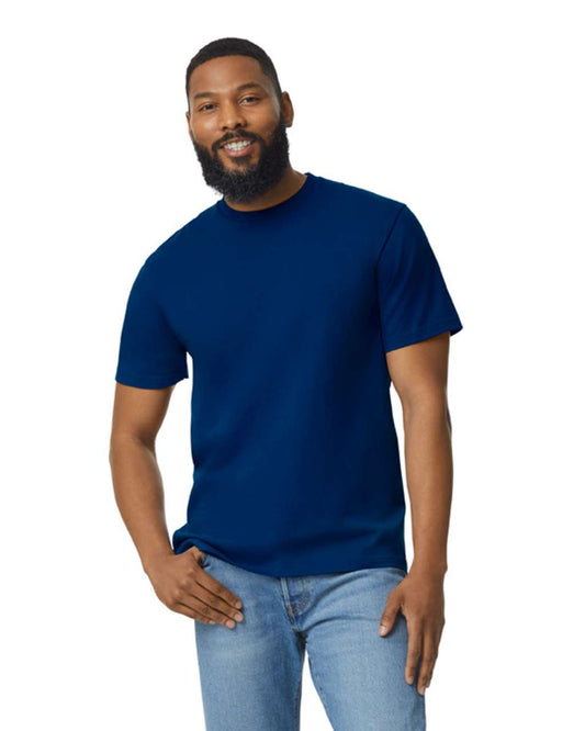 LIGHT COTTON ADULT T-SHIRT - Navy - colorimageurl