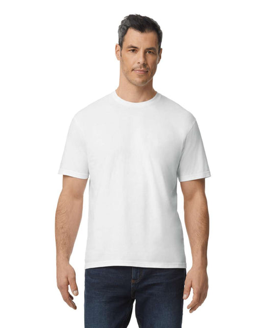 LIGHT COTTON ADULT T-SHIRT - White - colorimageurl