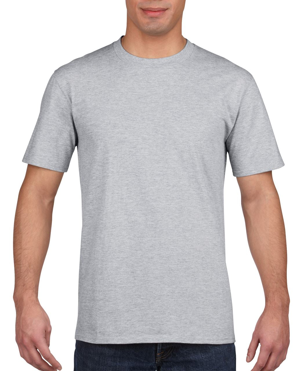 PREMIUM COTTON ® ADULT T-SHIRT - RS Sport Grey - Main