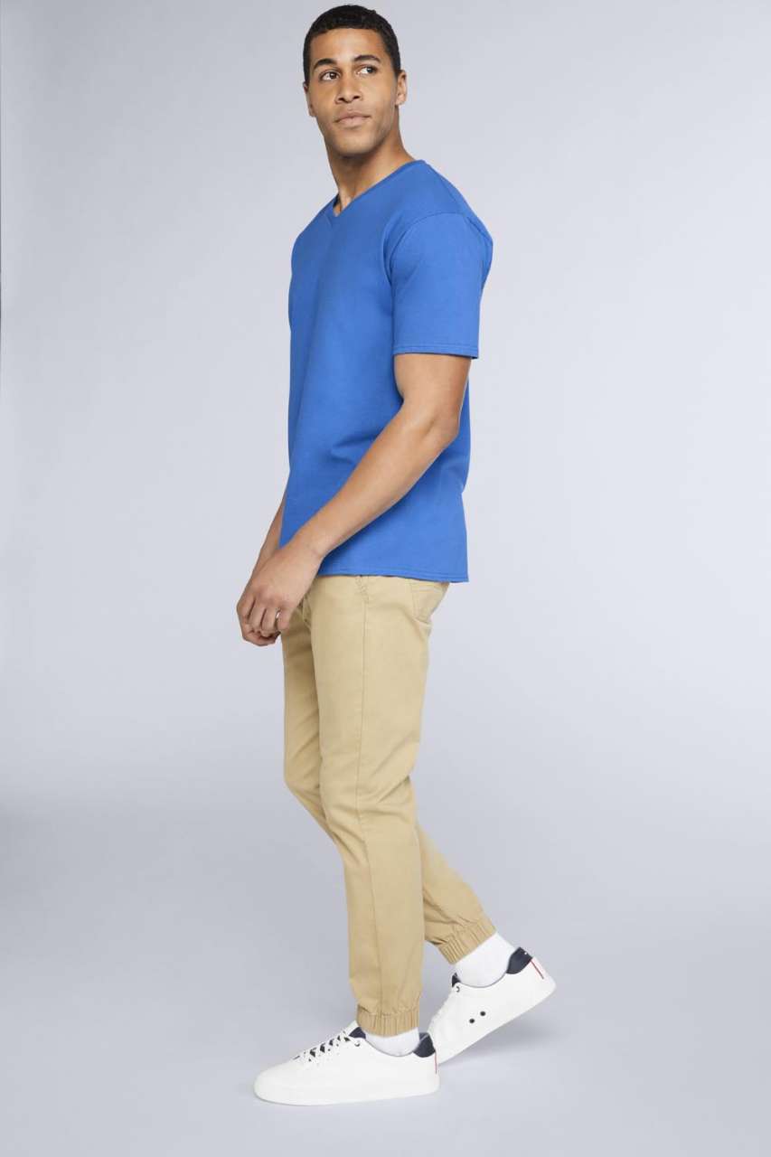 PREMIUM COTTON ® ADULT V-NECK T-SHIRT - RS Sport Grey - Additional