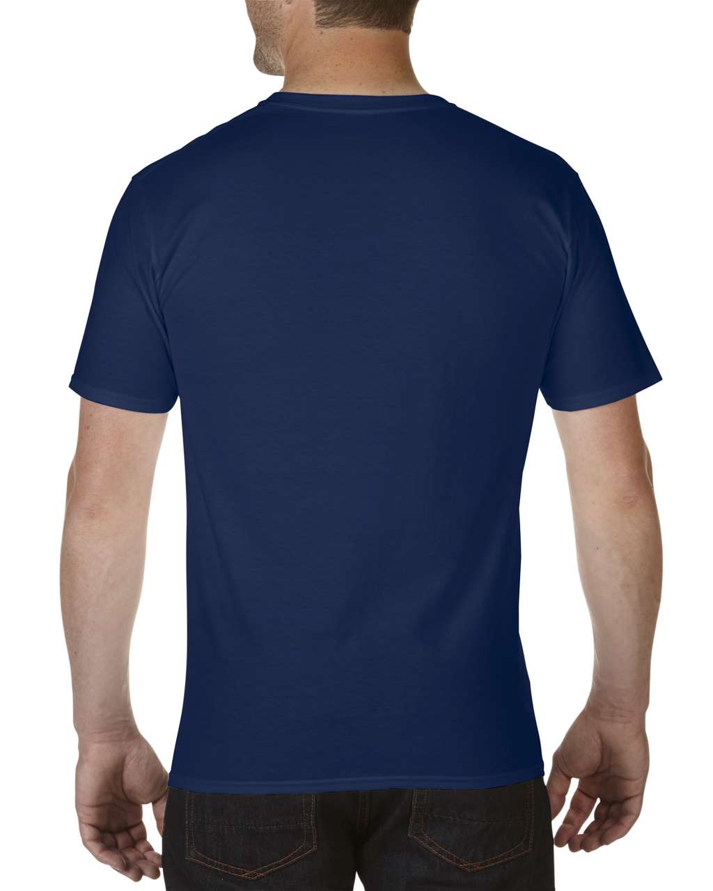 PREMIUM COTTON ® ADULT V-NECK T-SHIRT - Navy - Additional