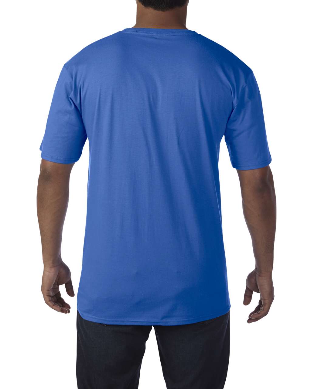 PREMIUM COTTON ® ADULT V-NECK T-SHIRT - Royal - Additional