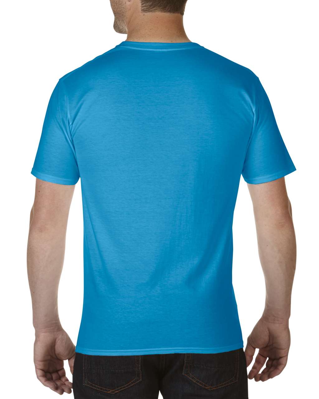 PREMIUM COTTON ® ADULT V-NECK T-SHIRT - Sapphire - Additional