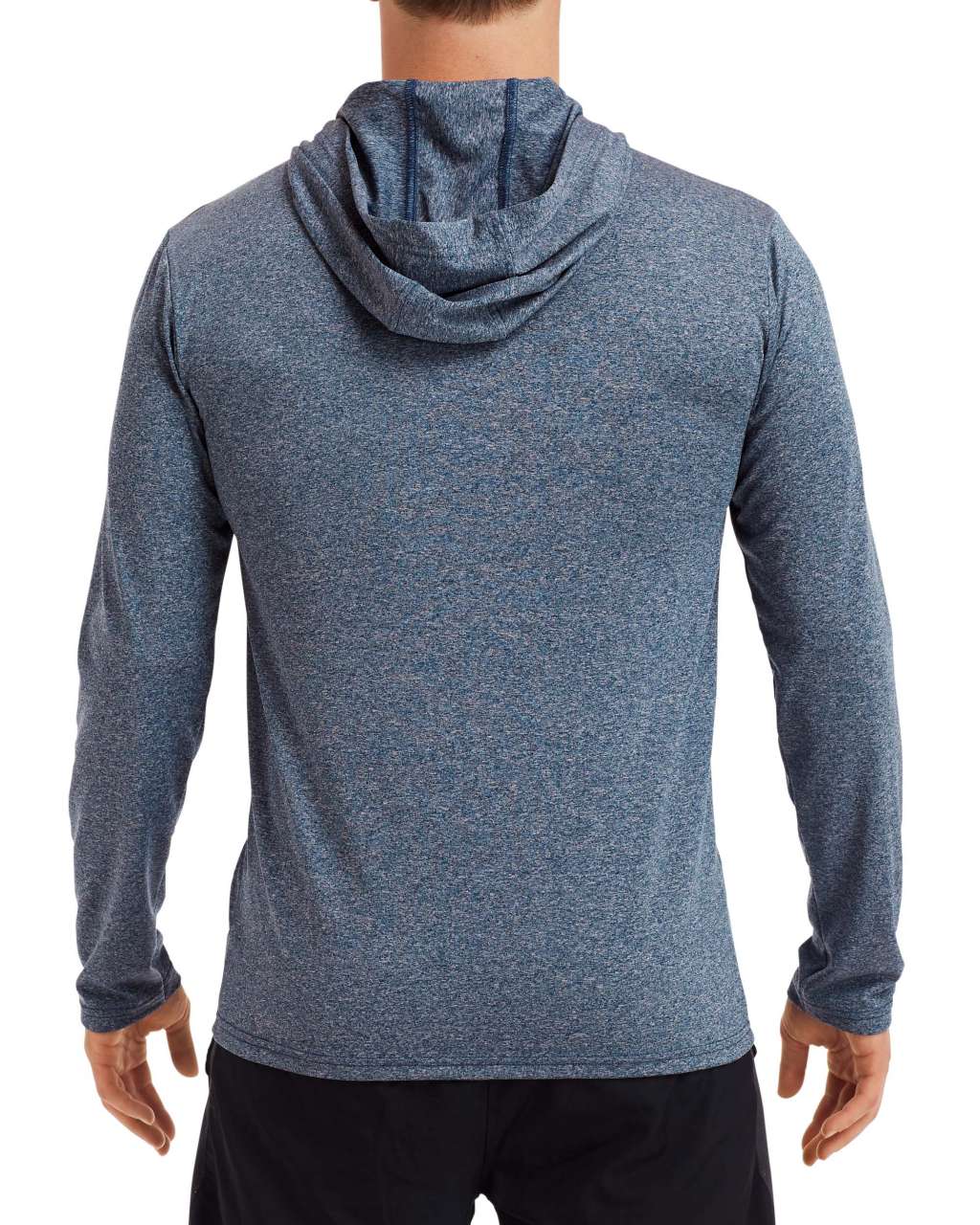 PERFORMANCE ® ADULT HOODED T-SHIRT - Heather Sport Dark Navy - Additional