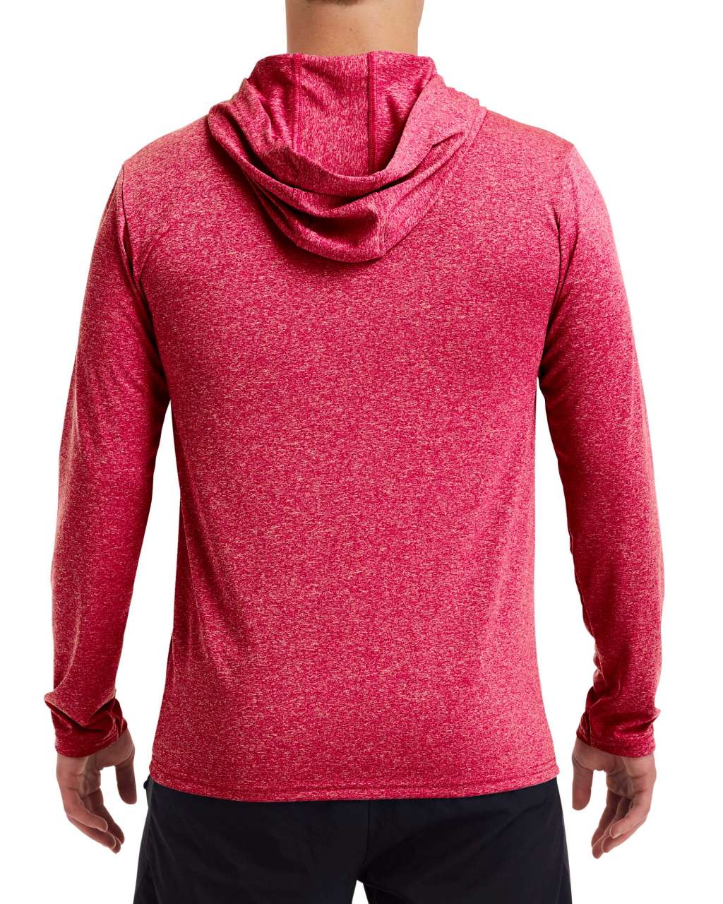 PERFORMANCE ® ADULT HOODED T-SHIRT - Heather Sport Scarlet Red - Additional