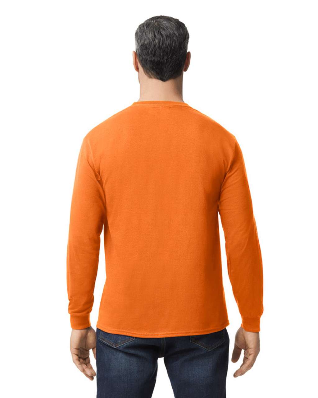 GILDAN ® HEAVY COTTON™ ADULT LONG SLEEVE T-SHIRT - S.Orange - Additional