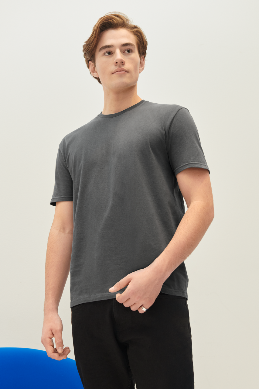 SOFTSTYLE ® ADULT T-SHIRT - Heather Navy - Additional