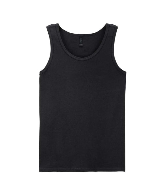 SOFTSTYLE ®  ADULT TANK TOP - Black - Main