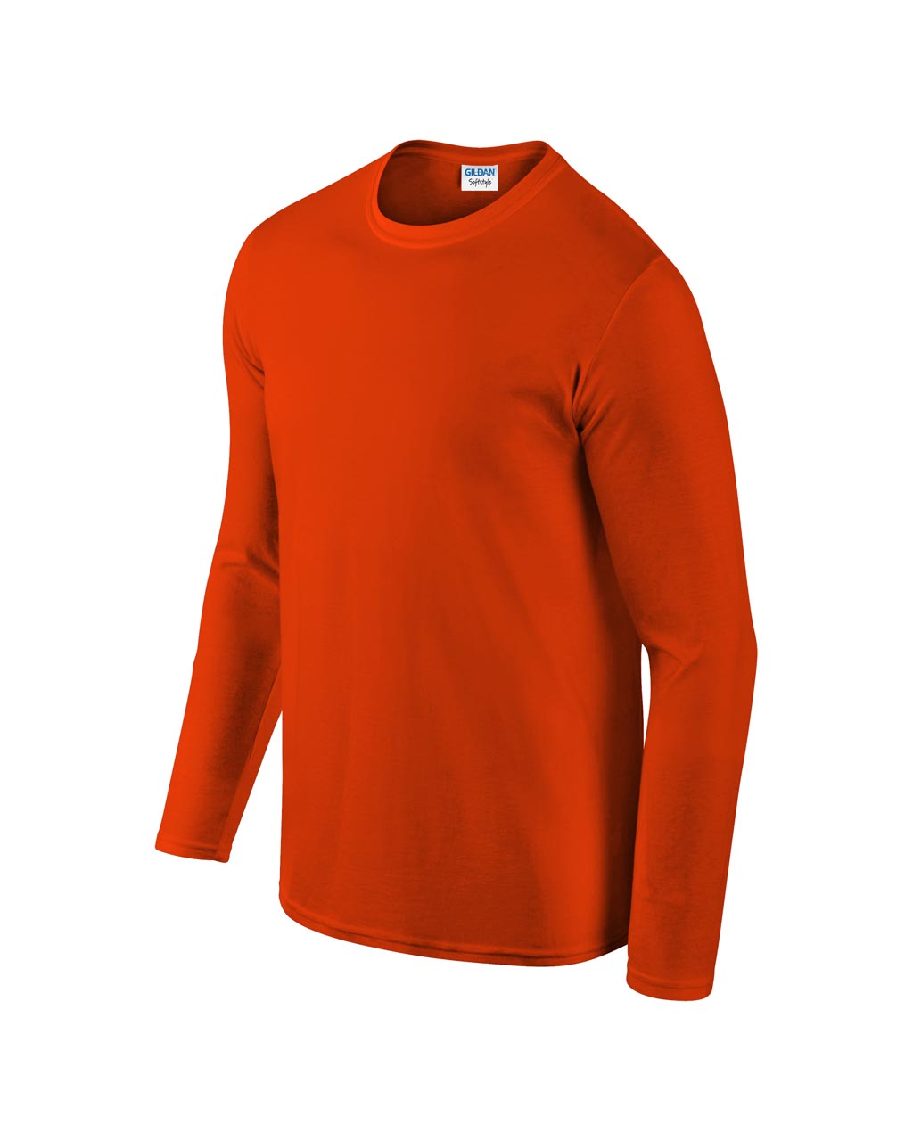 SOFTSTYLE ® ADULT LONG SLEEVE T-SHIRT - Orange - Additional