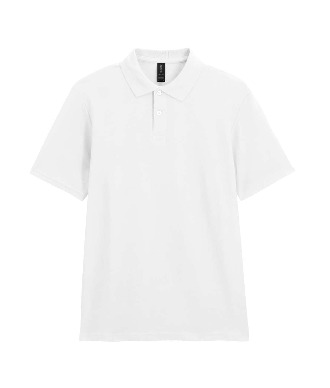 SOFTSTYLE ® ADULT DOUBLE PIQUÉ POLO - White - Main