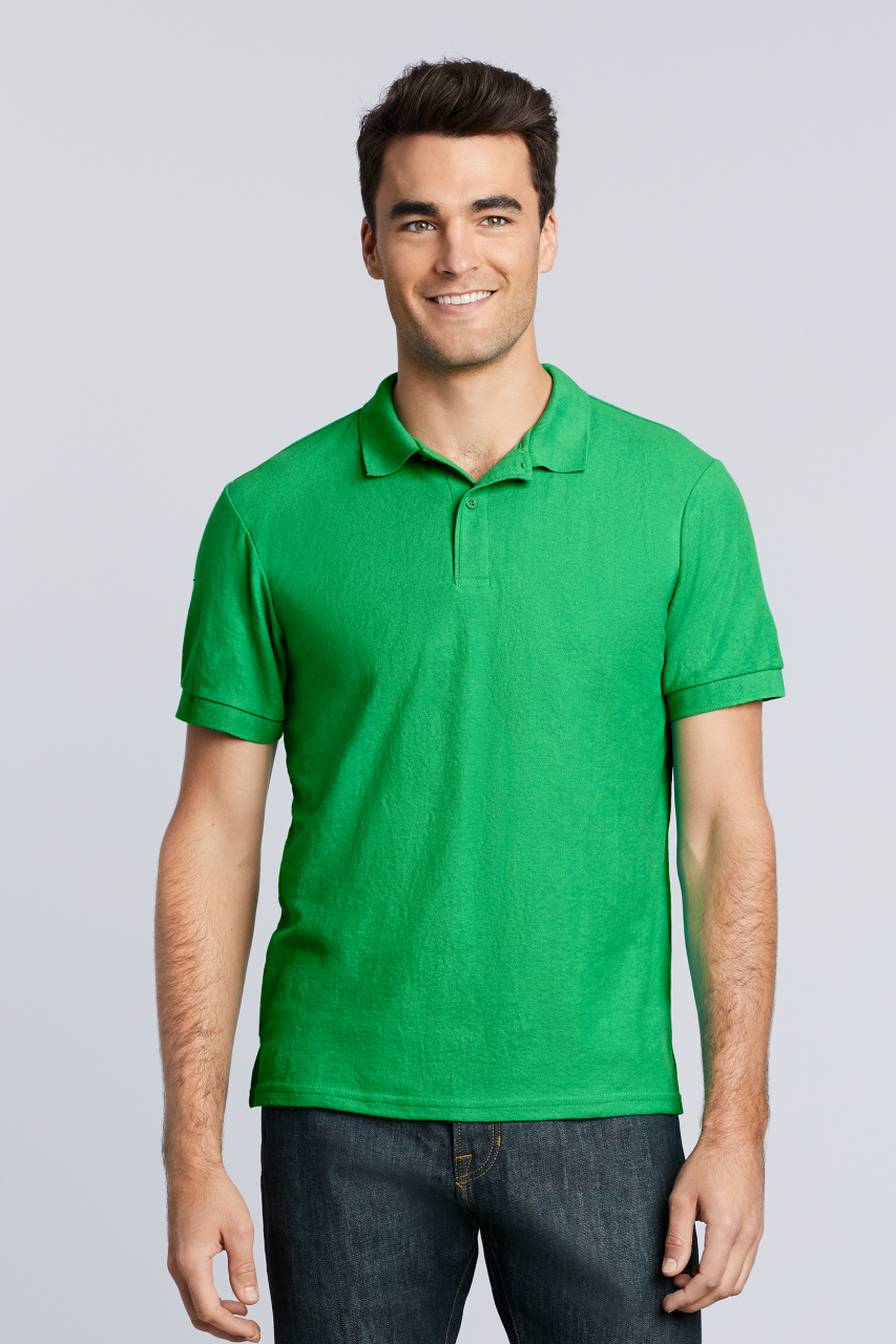 DRYBLEND ® ADULT DOUBLE PIQUÉ POLO - Black - Model