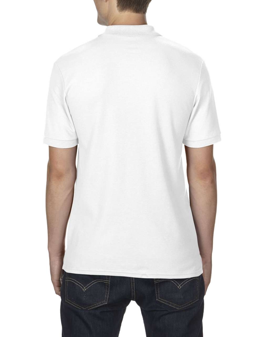 DRYBLEND ® ADULT DOUBLE PIQUÉ POLO - White - Additional
