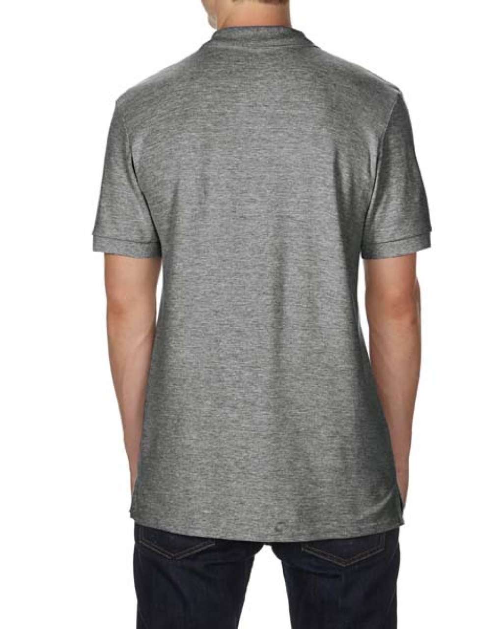 PREMIUM COTTON ® ADULT DOUBLE PIQUÉ POLO - Graphite Heather - Additional