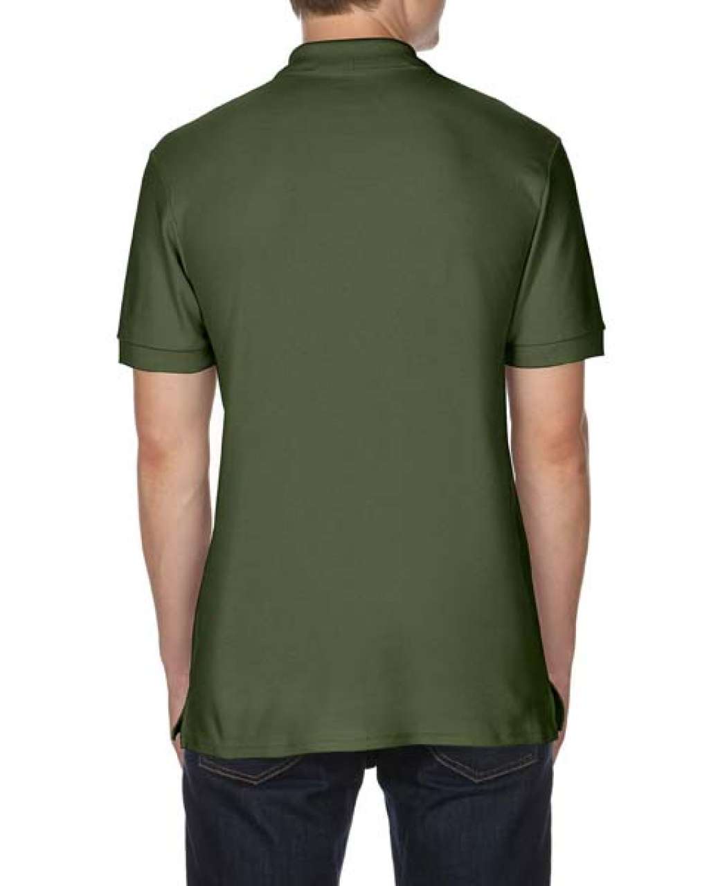 PREMIUM COTTON ® ADULT DOUBLE PIQUÉ POLO - Military Green - Additional