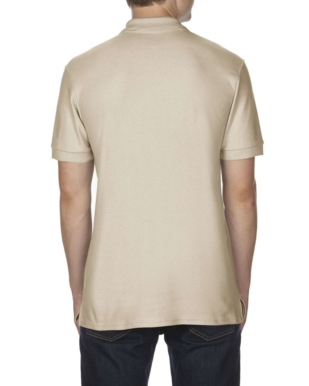 PREMIUM COTTON ® ADULT DOUBLE PIQUÉ POLO - Sand - Additional