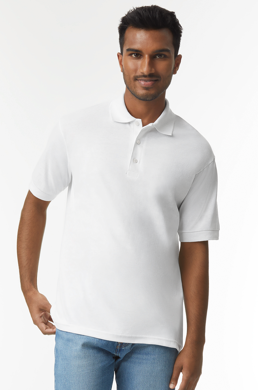 DRYBLEND® ADULT JERSEY POLO - Black - Additional