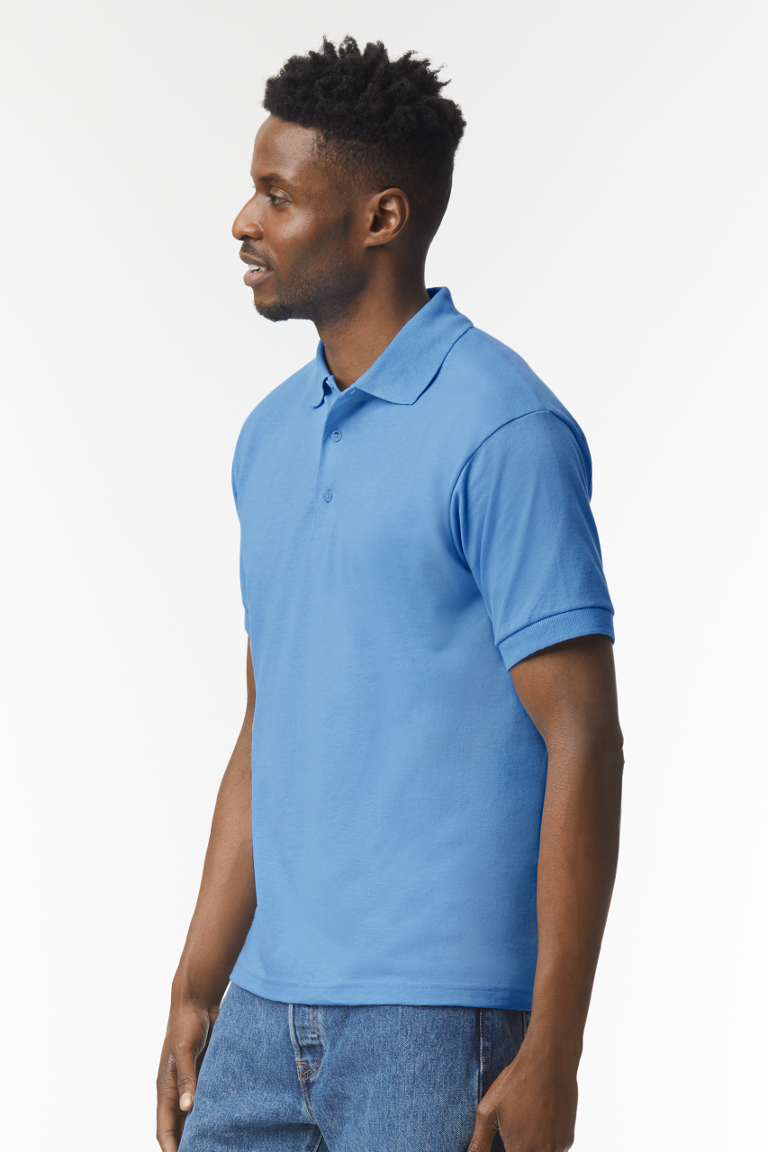 DRYBLEND® ADULT JERSEY POLO - Black - Additional