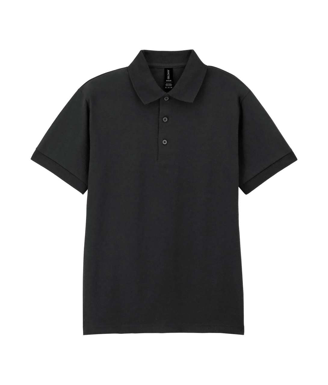 DRYBLEND® ADULT JERSEY POLO - Black - Main