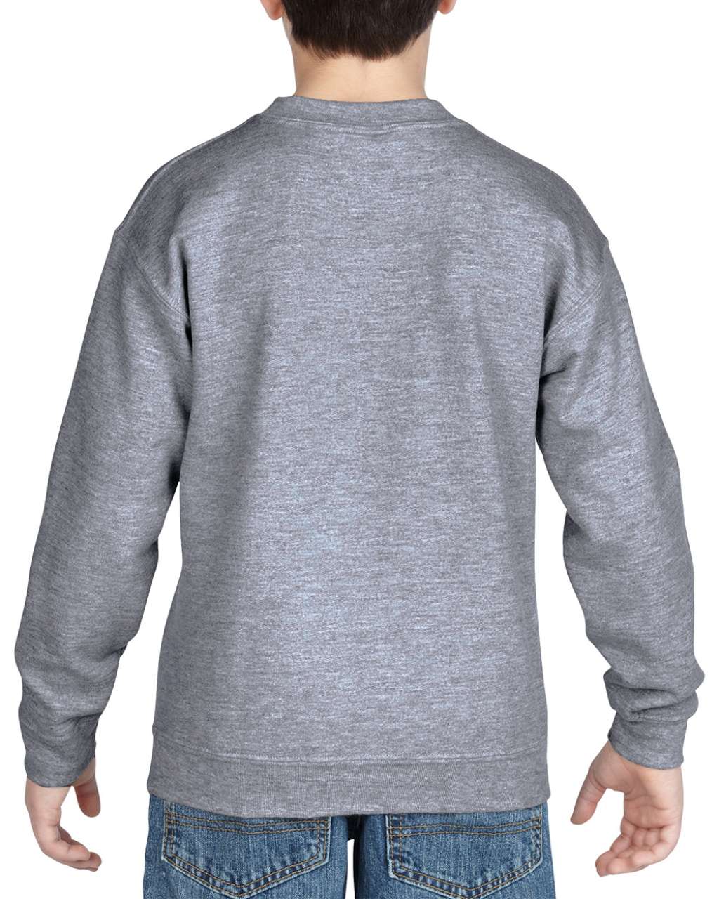 HEAVY BLEND™ YOUTH CREWNECK SWEATSHIRT - Graphite Heather - Additional