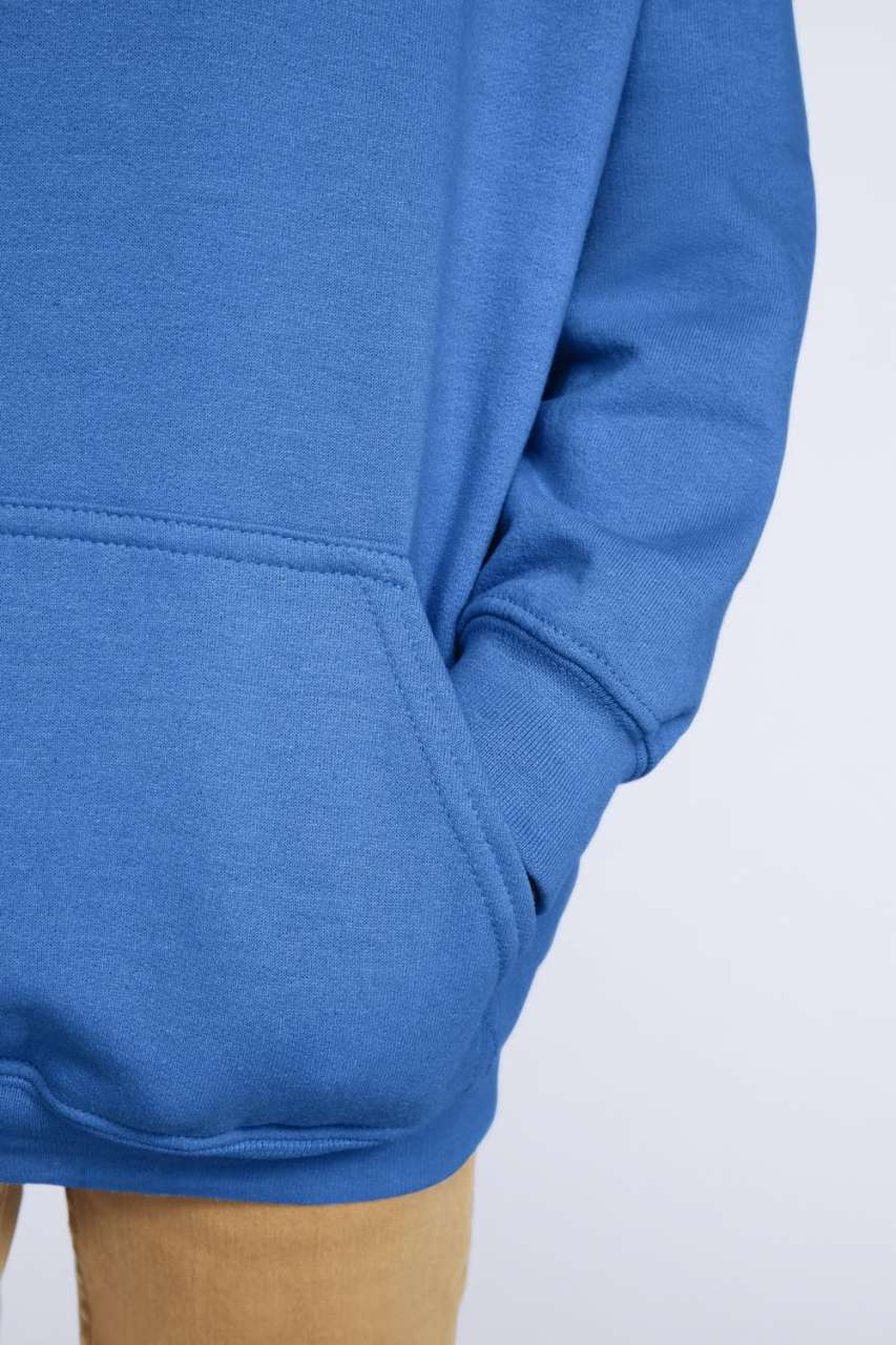 HEAVY BLEND™ YOUTH HOODED SWEATSHIRT - Black - Additional