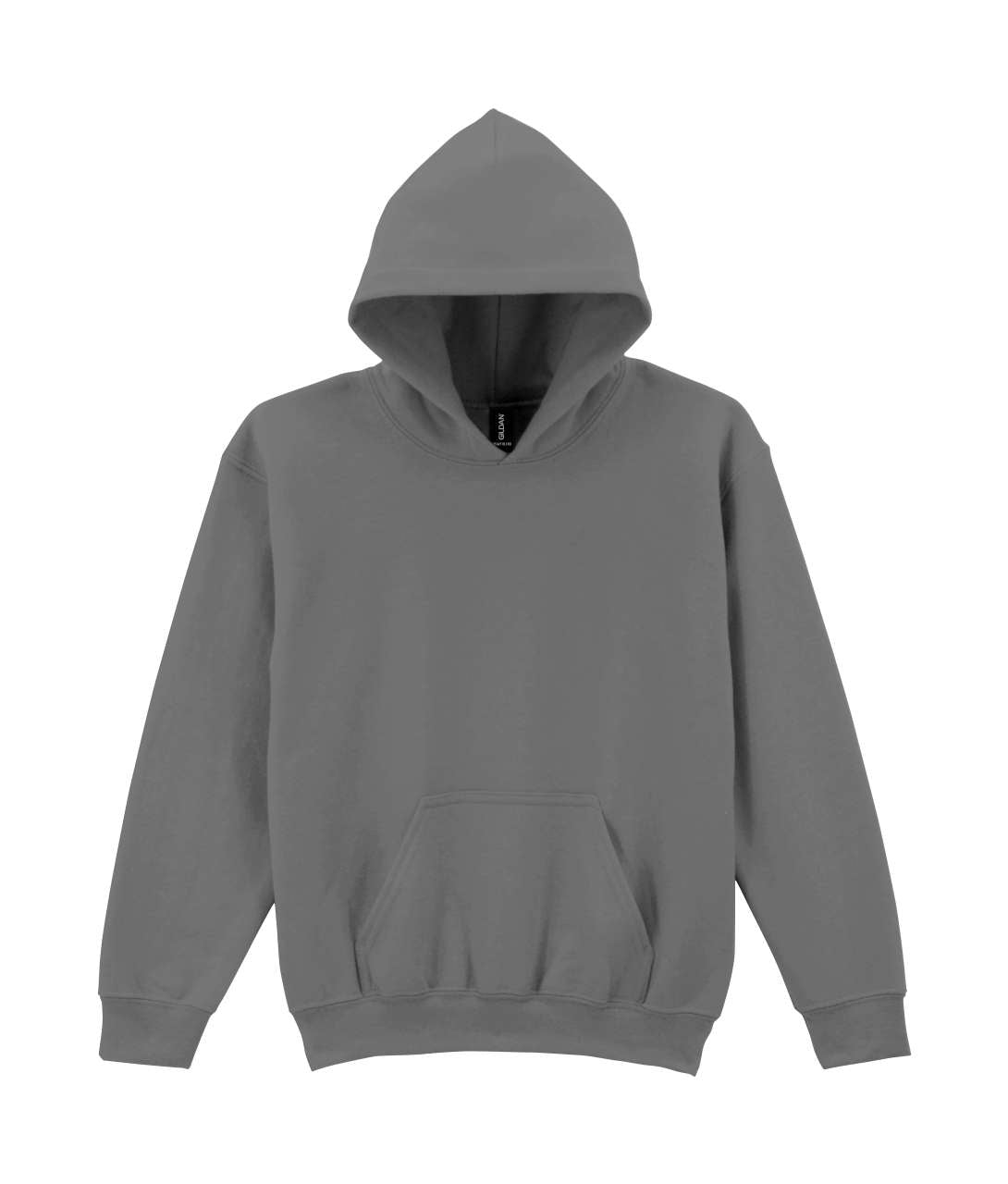 HEAVY BLEND™ YOUTH HOODED SWEATSHIRT - Charcoal - Main