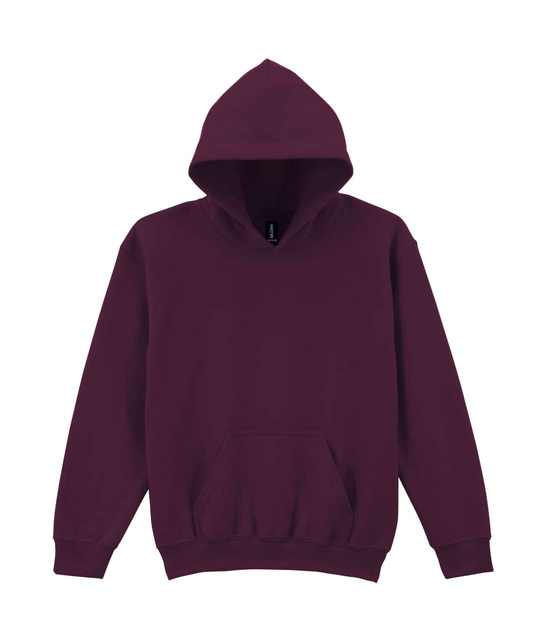 HEAVY BLEND™ YOUTH HOODED SWEATSHIRT - Maroon - Main