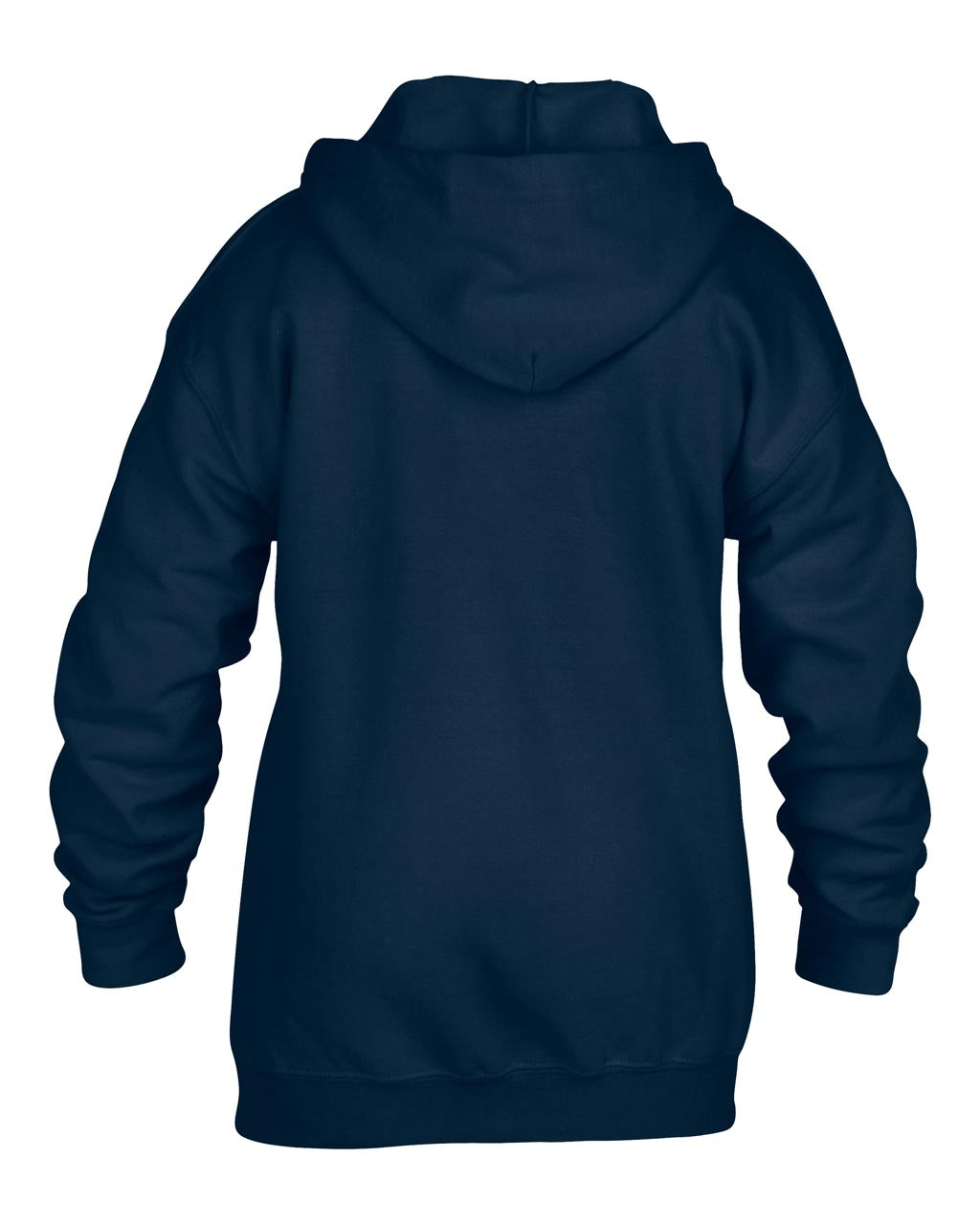 HEAVY BLEND™ YOUTH FULL ZIP HOODED SWEATSHIRT - Navy - Additional