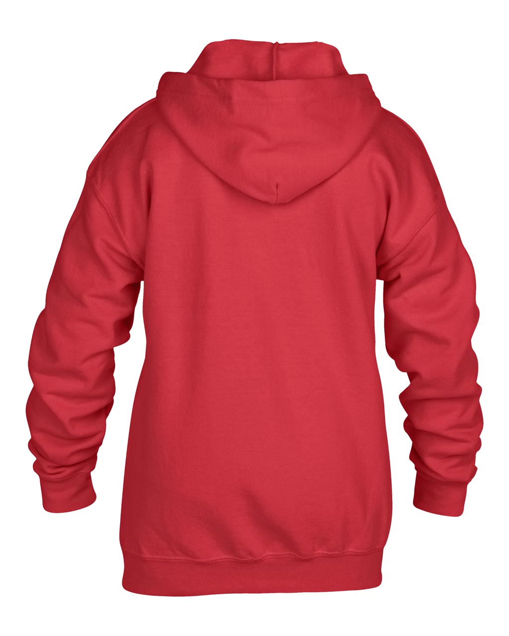 HEAVY BLEND™ YOUTH FULL ZIP HOODED SWEATSHIRT - Red - Additional
