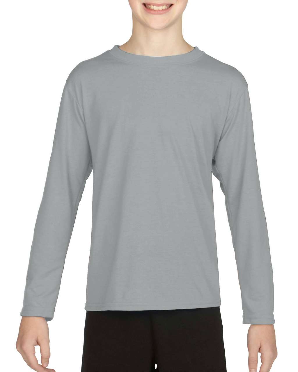 PERFORMANCE ® YOUTH LONG SLEEVE T-SHIRT - Royal - Model