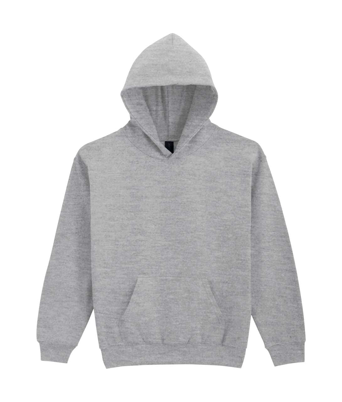 SOFTSTYLE® MIDWEIGHT FLEECE YOUTH HOODIE - RS Sport Grey - colorimageurl