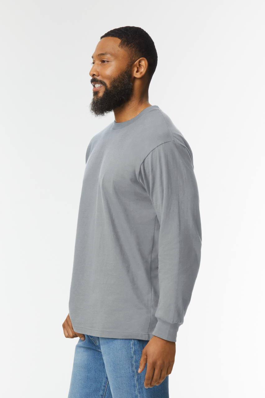 HAMMER ADULT LONG SLEEVE T-SHIRT - Sport Dark Navy - Additional