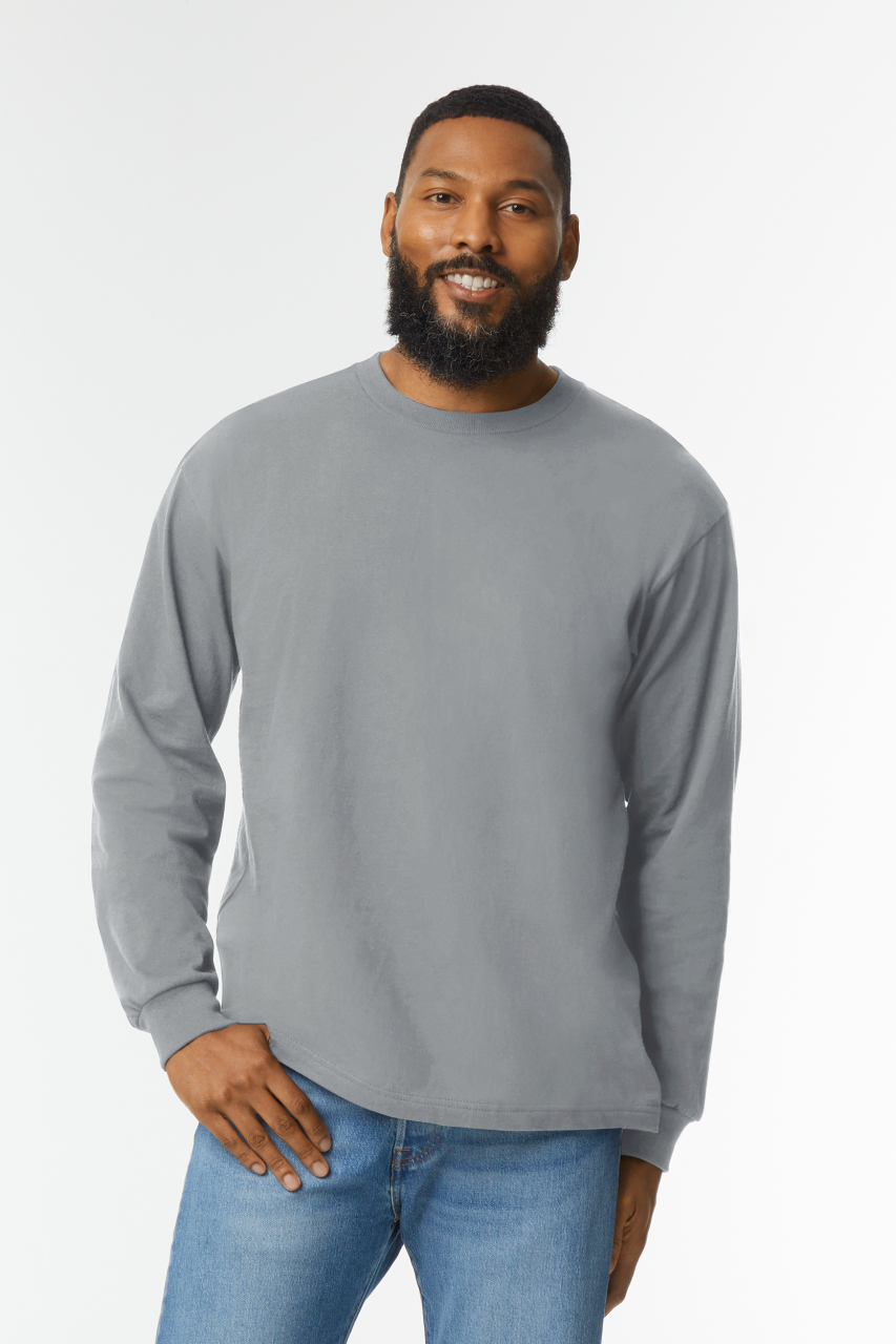 HAMMER ADULT LONG SLEEVE T-SHIRT - Sport Dark Navy - Additional