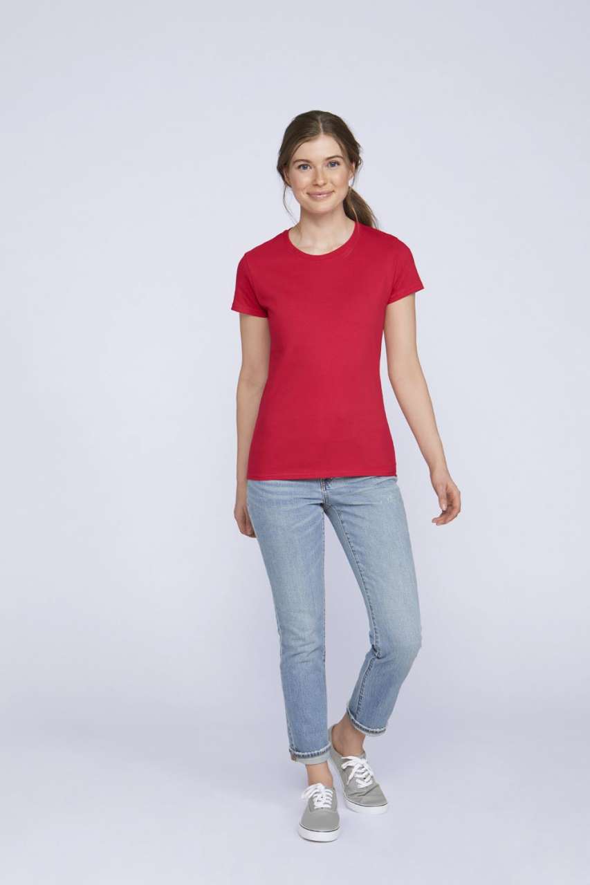 PREMIUM COTTON ® LADIES' T-SHIRT - Azalea - Additional