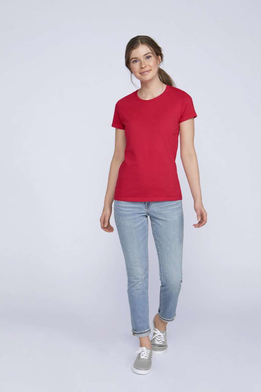 PREMIUM COTTON ® LADIES' T-SHIRT - Azalea - Additional