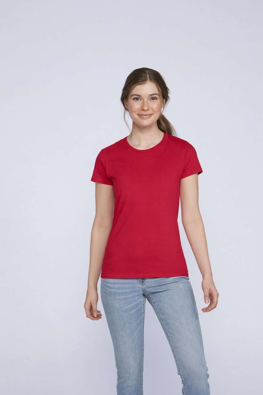 PREMIUM COTTON ® LADIES' T-SHIRT - Azalea - Additional