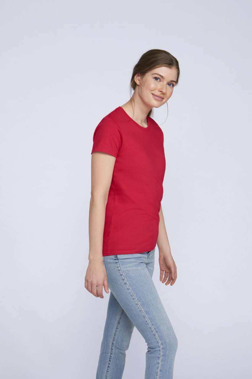 PREMIUM COTTON ® LADIES' T-SHIRT - Azalea - Additional
