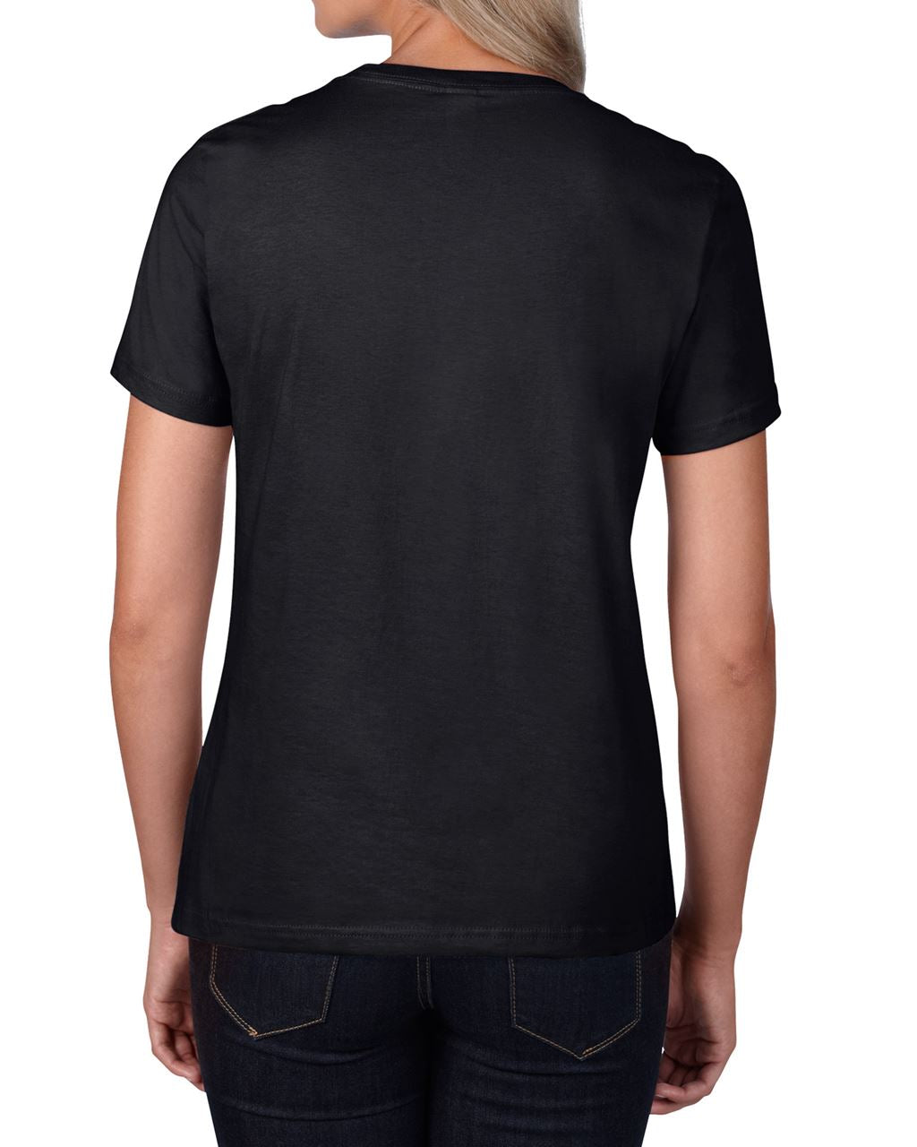 PREMIUM COTTON ® LADIES' T-SHIRT - Black - Additional
