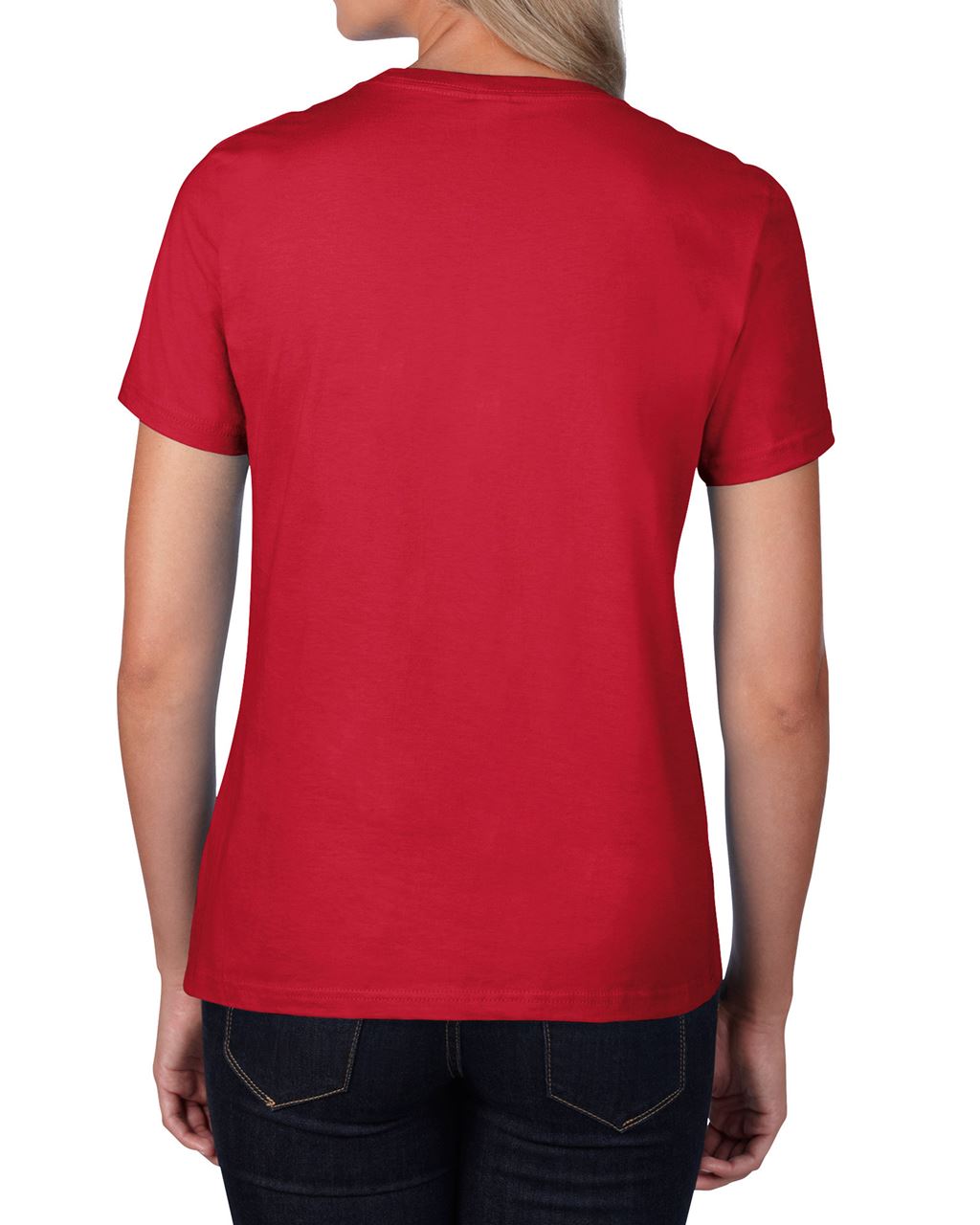 PREMIUM COTTON ® LADIES' T-SHIRT - Red - Additional