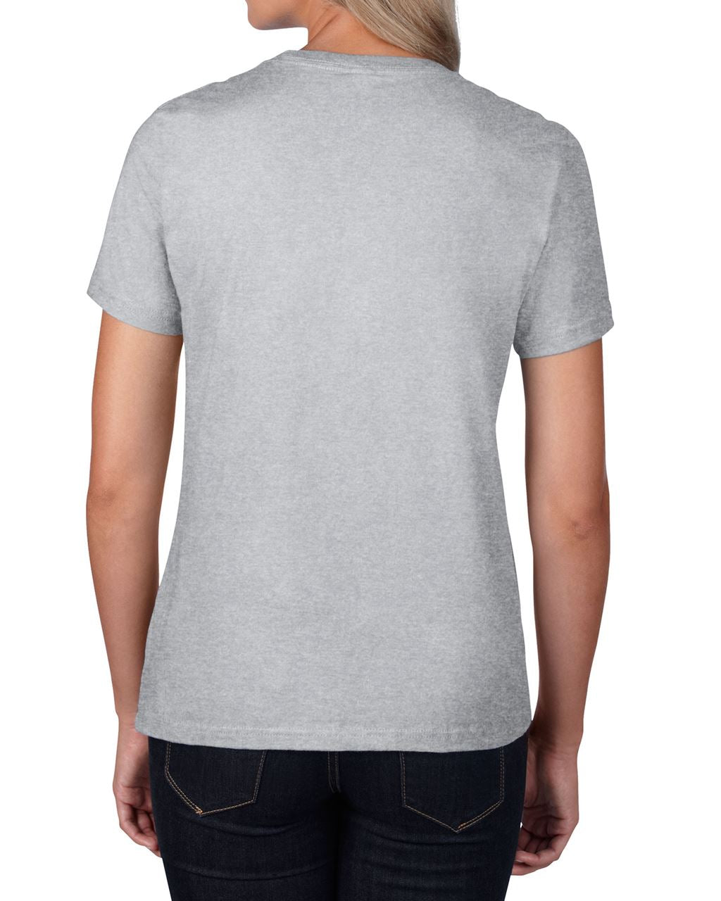 PREMIUM COTTON ® LADIES' T-SHIRT - RS Sport Grey - Additional