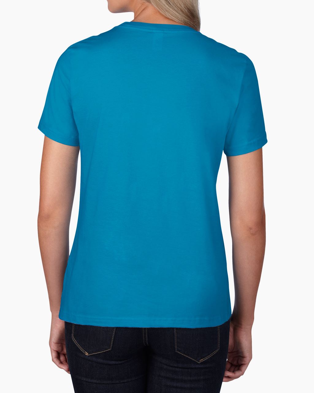 PREMIUM COTTON ® LADIES' T-SHIRT - Sapphire - Additional